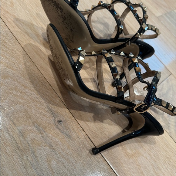 Valentino Rockstud Sandal Women’s 37.5 US 7.5 - Picture 4 of 7